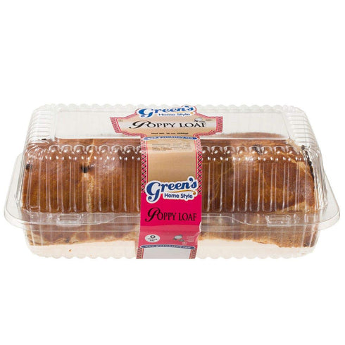 16 oz. Green's Bakery Poppy Loaf Kosher Dessert