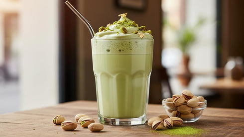 memra Matcha Pistachio Vanilla Latte