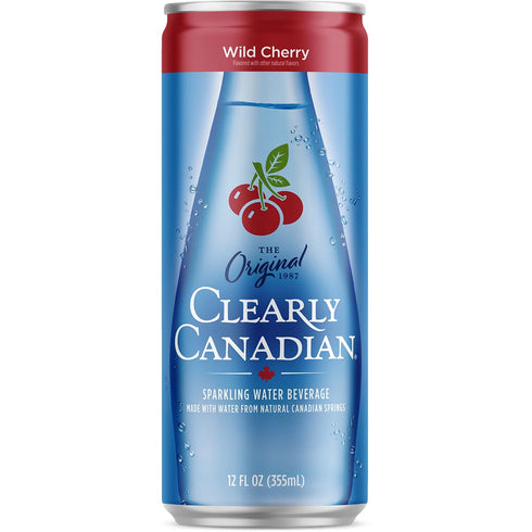 6pk Clearly Canadian Wild Cherry Cans