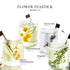 Set 5 Pack KKOKDAM Premium Flower Korean Tea Stick Gift - Handcrafted Blooming Herbal Tea Variety in Glass Tubes