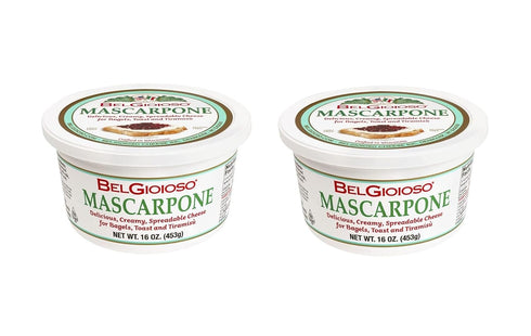 Generic Mascarpone, Belgioso 16 Oz. Pack of 2