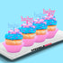 Pink and Blue Gender Reveal Cake Pop Cookie Cupcake Decorations, Semi-Sweet Edible Confetti Sprinkles Toppers 6oz