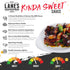 13.5 Oz Lane's Kinda Sweet BBQ Sauce, All-Natural Chicken Marinade Barbecue Sauce, Perfect for Beef, Pork, Marinated