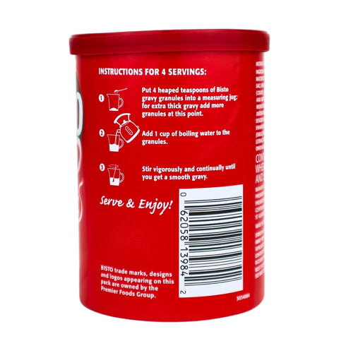 170g (Pack 3, Bisto Gravy Granules Beef & Chicken Flavors, Imported from the UK Classic Smooth Texture, (Choose Flavor)