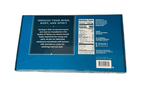 JOGRO Pack (3-5oz (3 Boxes-45 Multi Mauna Loa Mountains Chocolate Covered Macadamia Nuts boxes) pieces) by Mauna Loa