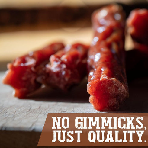 0.9 Pack 20 Cattleman's Cut American Wagyu Beef Sticks, Premium Bulk Protein Snacks, Keto Friendly, Gluten Free