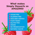.7 Simply Delish Sugar Free Raspberry Jel Dessert, Ounce