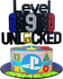 Happy 9th Birthday Cake Topper, Level 9 Unlocked for Kids, Boys & Girls Birthday Party Decoration