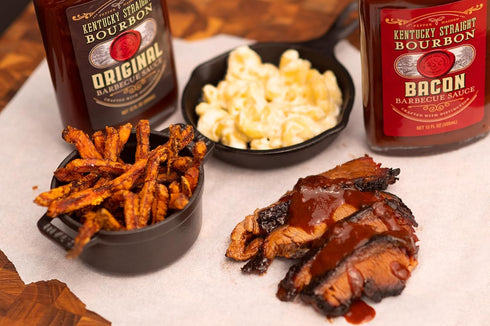Kentucky Straight Bourbon Barbecue Sauce, Perfect for Grilling, Condiment for Chicken, Ribs, Veggies, Rich & Savory