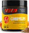 FreshCap Organic Mushroom Powder Supplement - Fruiting Body Extract (Cordyceps, 60 Servings)
