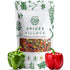 SPICES VILLAGE Dehydrated Bell Peppers Mix, Dried Bell Pepper Flakes, 16 Oz