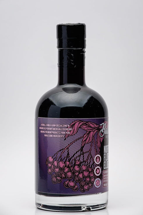 North Florida Elderberry Elderberry Balsamic Vinegar - Elderberry Flavor - Premium Culinary Vinegar for Salads