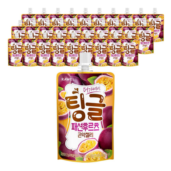 Rawel Thingle Delicious Konjac Jelly 1box (80g x 30packs) /Sugar Free/Low Calories/Drinkable