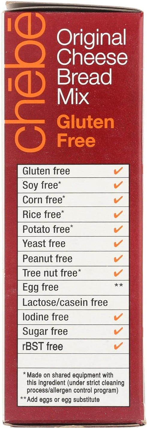Chebe 7.5 Bread, Bread Mix Wheat Free Gluten Free, Ounce