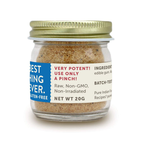 20g (3 PACK) Pure Indian Foods Best Hing Ever (Asafoetida Powder), Gluten Free - Indian Spice for Garlic & Onion