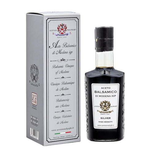 Acetaia Malpighi Balsamic Vinegar of Modena P.G.I. Silver Selection 250 ml 8.45 fl