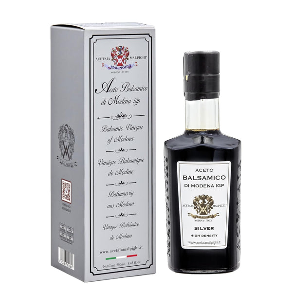 Acetaia Malpighi Balsamic Vinegar of Modena P.G.I. Silver Selection 250 ml 8.45 fl