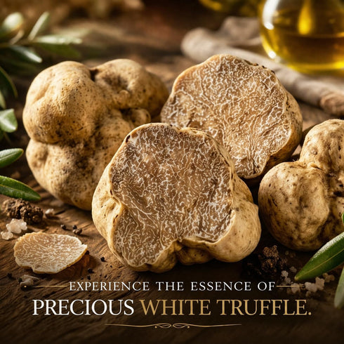 8.4 oz (250 ml), Terre di Tartufo White Truffle Oil, fl Italian Truffle Olive Oil, Gourmet Finishing Oil, Infused Olive