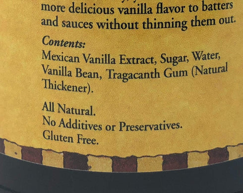 8 Blue Cattle Truck Trading Co. Gourmet Mexican Vanilla Bean Paste, Ounce (Measured by Weight)