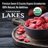 6 100% Thousand Lakes Freeze Dried Fruit - ORGANIC Strawberries - Bulk ounces | No Sugar Added | Sliced Organic