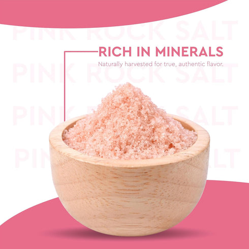 RASIKA OVERSEAS 2 lb Pink Himalayan Salt Fine Coarse Crystal, Jar Pure Unrefined Pink Salt, Natural, Kosher