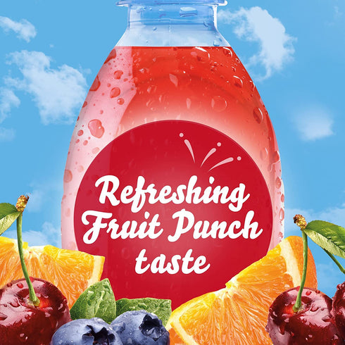 Crystal Light On The Go Fruit Punch Drink Mix, 10-Count Boxes, Pack of 6