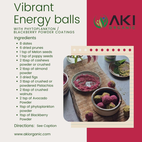 AKI BlackBerry Powder, Nutrient-Rich, Vitamin C, Sugar-Free, Vegan-Friendly for Baking, Flavoring, Smoothie, Yogurt,
