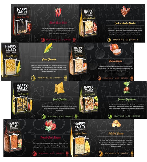 Happy Valley Soup Company 8 - French Onion - Dry Mix - Serves