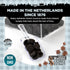 Gustaf's Dutch Licorice Double Salt Coins, 5.2oz Bag of Salted Black Licorice Treats