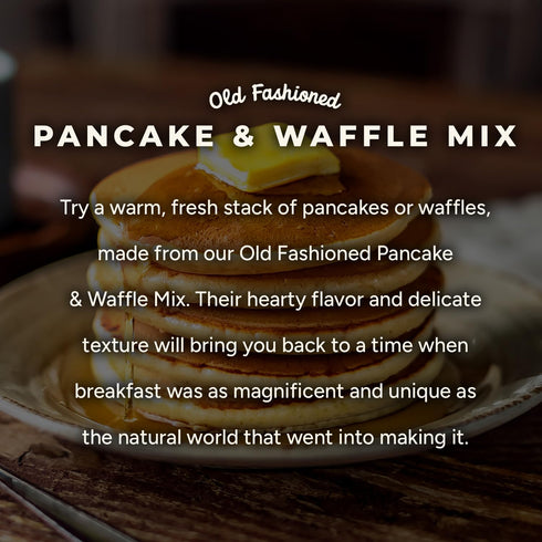 24 OZ (Pack 3) Snoqualmie Falls Lodge Old Fashioned Pancake & Waffle Mix