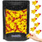 Fruidles Chicken Gummi Feet Candy, Delicious Peach Fruit Flavors Gummies (2 Pounds)