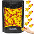 Fruidles Chicken Gummi Feet Candy, Delicious Peach Fruit Flavors Gummies (2 Pounds)