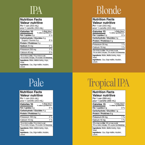 12pk 12 PARTAKE BREWING Non-Alcoholic Variety Cans, FZ