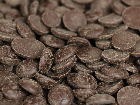 1 lb Mint Crunch Chocolate Discs by Its Delish, Bulk Bag | Melting Chocolate Candy Wafers with Minty Flavor Dark