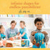 4 Pack: 2 123 2 ABC Pasta & Zoo Pasta