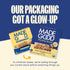 1.06 Oz (30 Count) MadeGood Mornings Soft Baked Breakfast Bars, Blueberry, Gluten Free Snacks