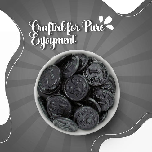 3 NY Spice Shop Licorice Candy - Pound Salted Licorice Coins - Chocolate Licorice - Australian Candy - Liquorice Candy