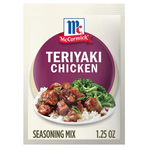 1.25 oz (Pack 12) McCormick Instant Pot Teriyaki Chicken Seasoning Mix