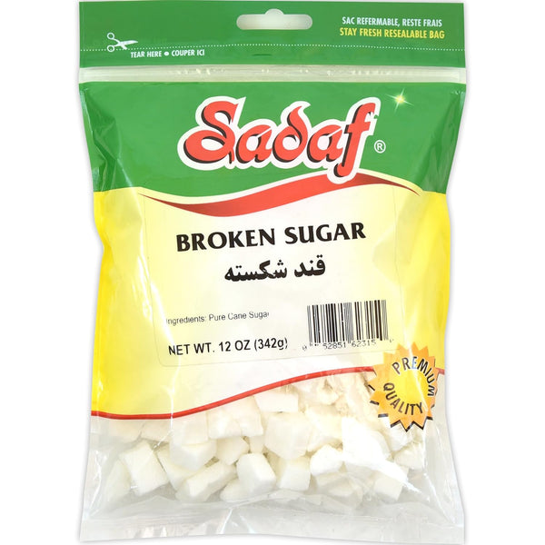 Sadaf Broken Sugar - Sugar Cubes - Sugar Packets for Coffee and