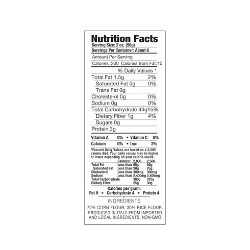 12 oz (7 Pack), DeLallo Gluten Free Orzo Pasta, Bag, Made with Corn and Rice Flour, Handcrafted in Italy, Non-GMO, All