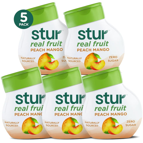 Stur Liquid Water Enhancer | Peach Mango | Sweetened with Stevia |