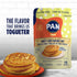 1 lb (Pack 6) P.A.N Sweet Corn Pancakes Mix Gluten Free Easy to Prepare
