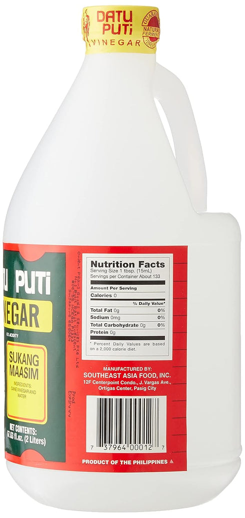 Datu Puti (2 67.63 oz , Vinegar-Sukang Maasim Liter)