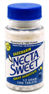 Necta Sweet Saccharin Tablets, 1/2 Grain, 1000 Tablet Bottle (2 Pack)