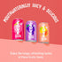 12 Pack Cove Probiotic Soda Soft Drinks with Zero Sugar Refreshing Functional Soda Alternative with Probiotics