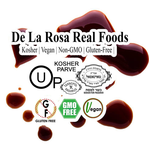 8.45 Oz (Pack 1) De La Rosa Balsamic Glaze, Vegan, KOSHER FOR PASSOVER, Non-GMO & Gluten Free, Great for Salad