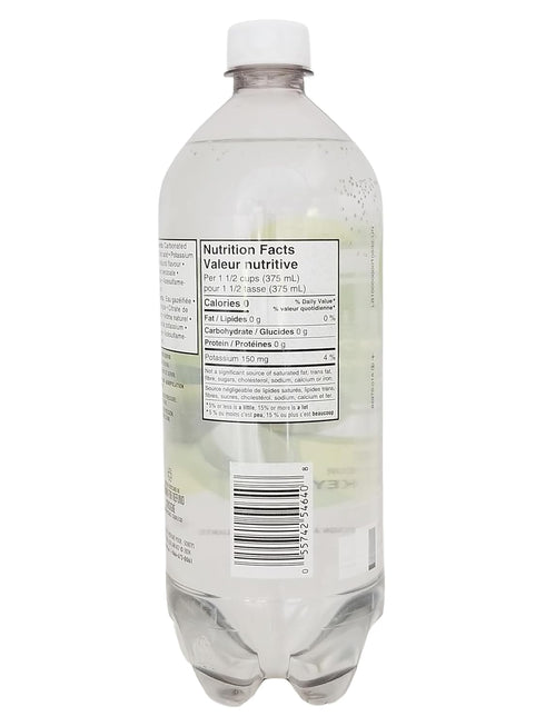 Compliments 1L/35.2 oz FIZZY Key Lime Flavored Sparkling Water, fl