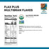 13.25 (Pack 6), 16g Omega-3 Nature's Path Organic Flax Plus Multibran Flakes Cereal, Ounce of Non-GMO, Whole Grains