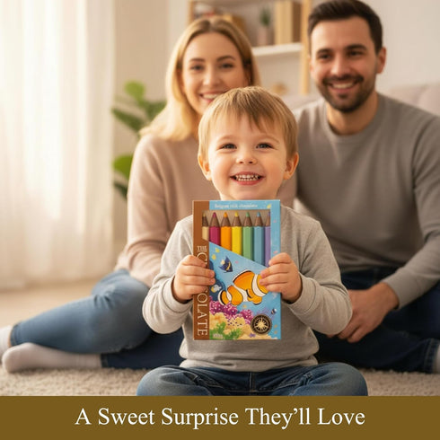 3 21 (63 15.8 oz), Andy Anand Milk Chocolate Pencil Treats - Boxes of Pencils Each Pencils, European Milk Chocolate