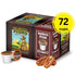 100% 72 count Cafe Don Pedro Southern Pecan Low Acid Coffee Pods - Compatible with Keurig K-cup Coffee Maker, Arabica